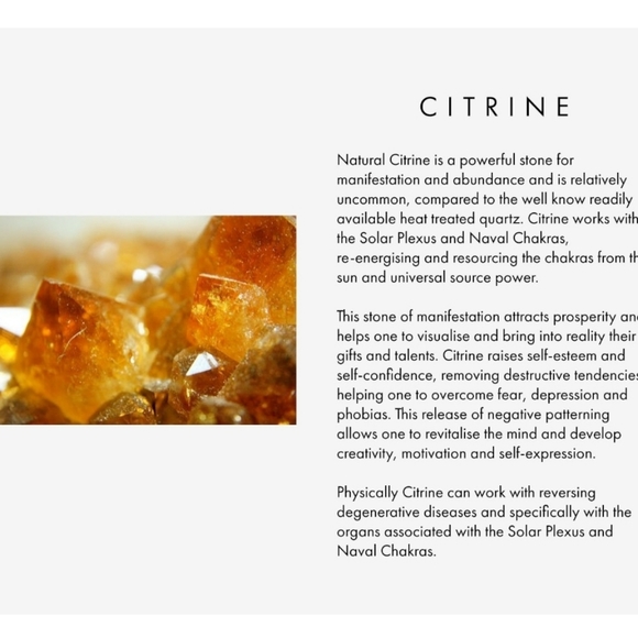 Beautiful Aventurine Citrine Clear Quarts Necklace - Picture 11 of 11